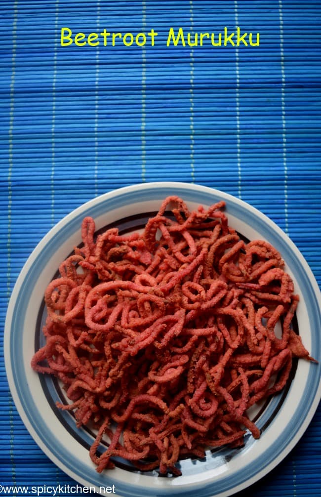beetroot-murukku
