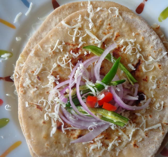 cheese paratha recipe