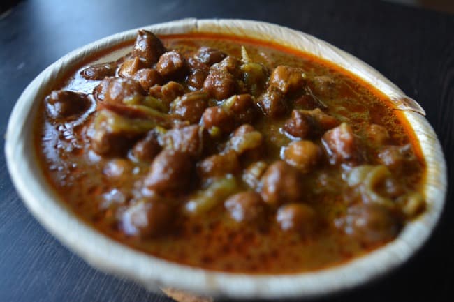 Kadala curry without coconut