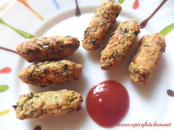 oats dal fritters