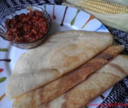 Corn Dosa - Spicy Kitchen