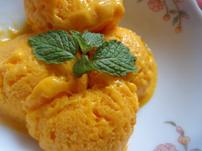 how to make mango ice cream