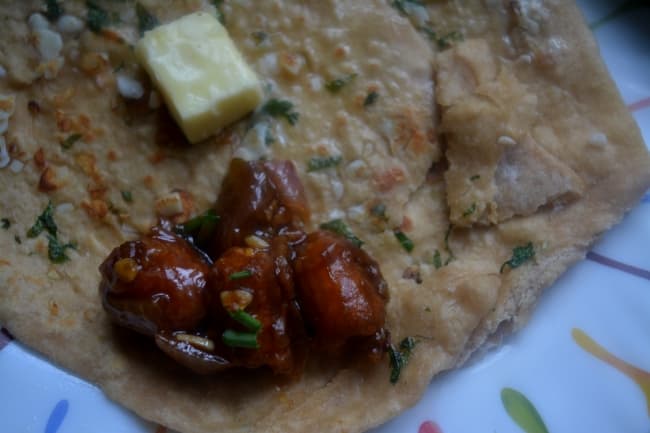 garlic butter naan