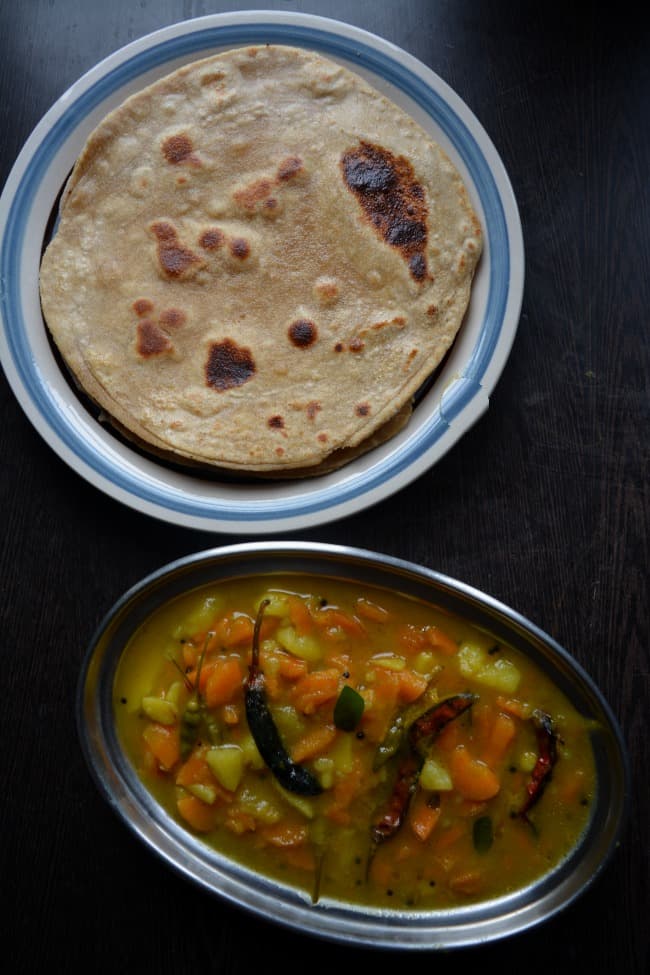carrot potato curry