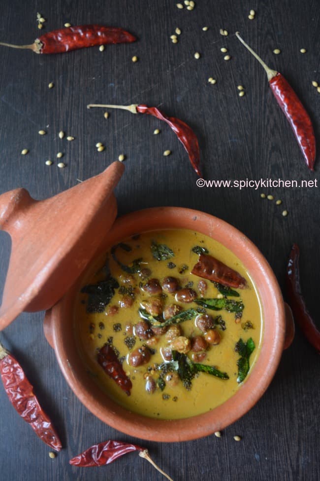 how to make kadala curry